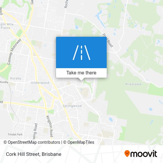 Cork Hill Street map