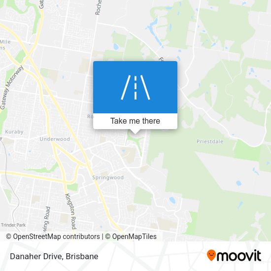 Danaher Drive map