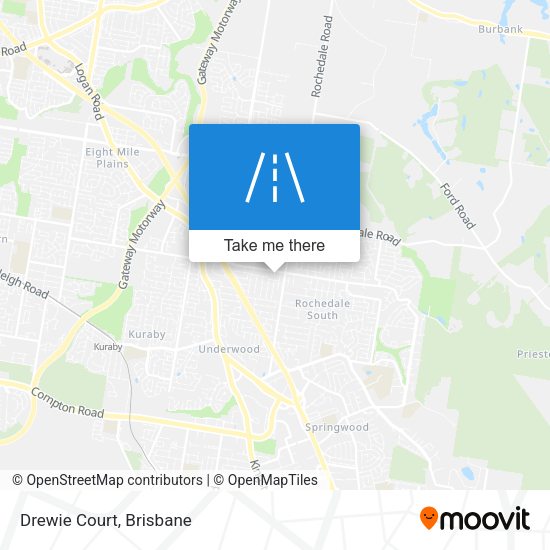 Drewie Court map