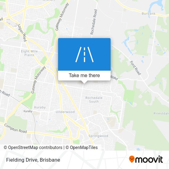 Fielding Drive map