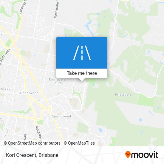 Kori Crescent map
