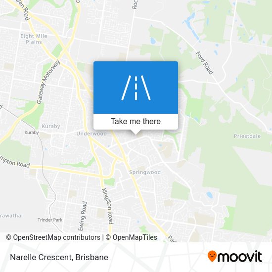 Narelle Crescent map