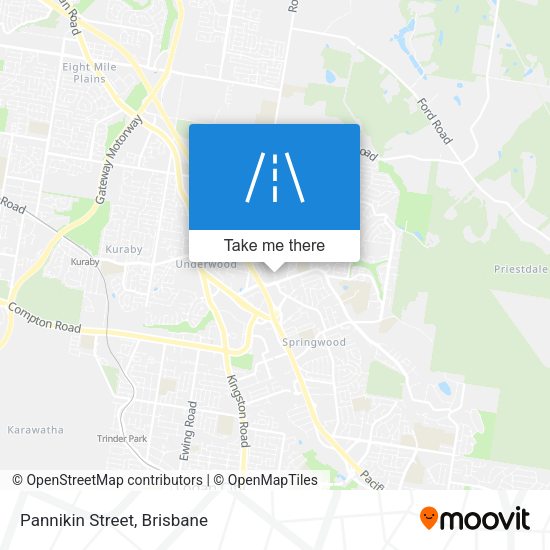 Pannikin Street map