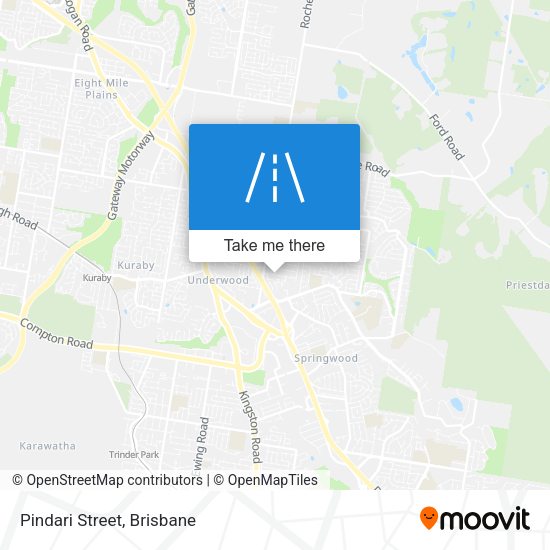 Pindari Street map