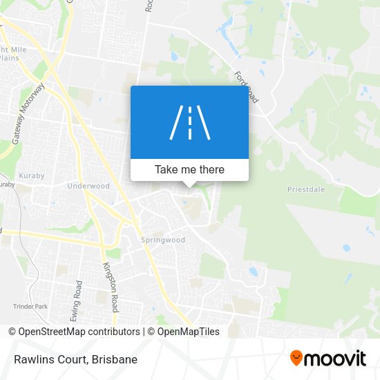 Rawlins Court map