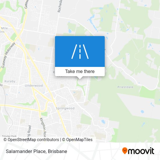 Salamander Place map