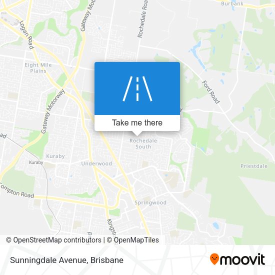 Sunningdale Avenue map