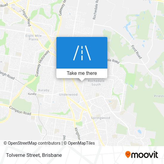 Tolverne Street map