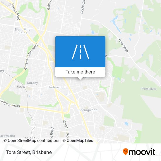 Tora Street map