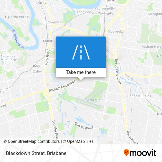 Blackdown Street map