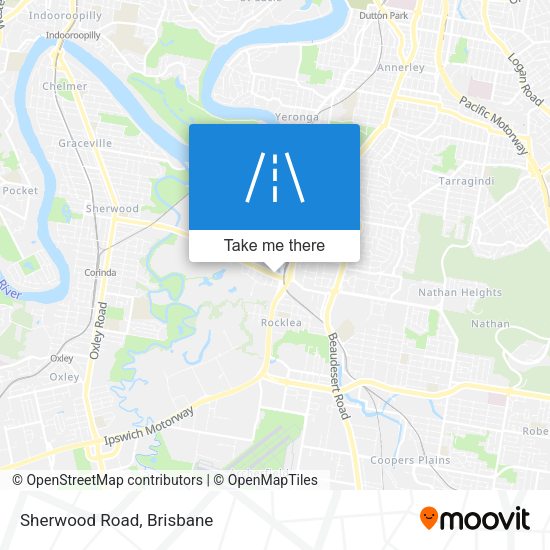 Sherwood Road map