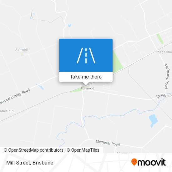 Mill Street map