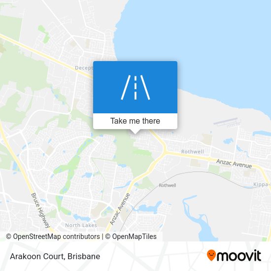 Arakoon Court map