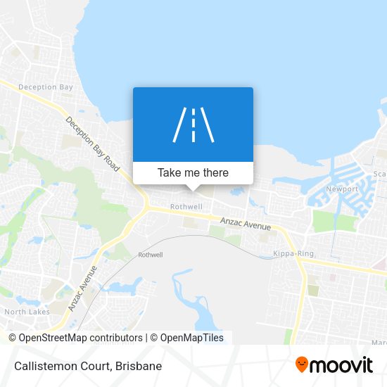 Callistemon Court map