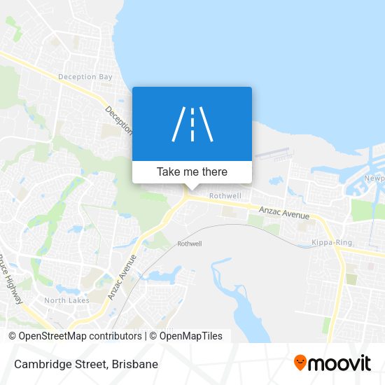 Cambridge Street map