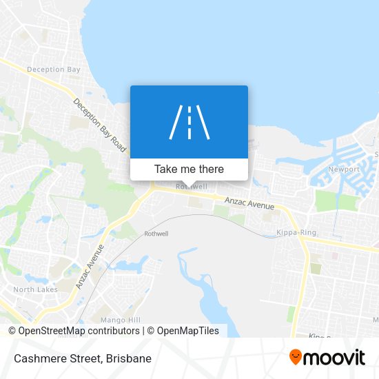 Cashmere Street map