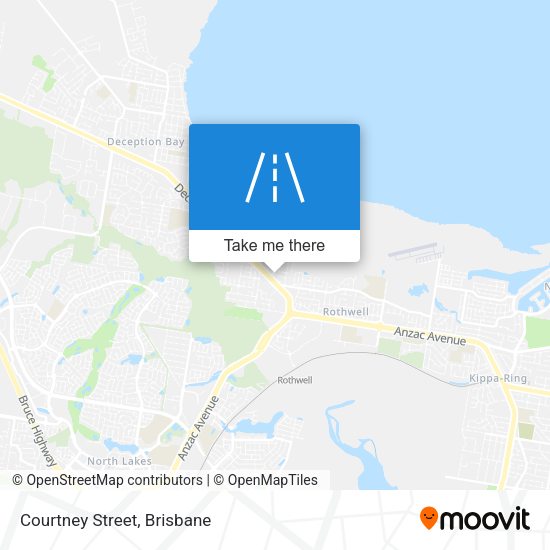Courtney Street map