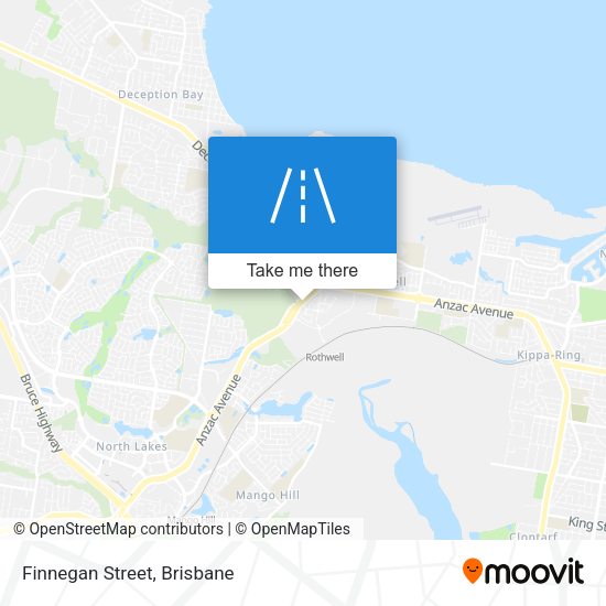 Finnegan Street map