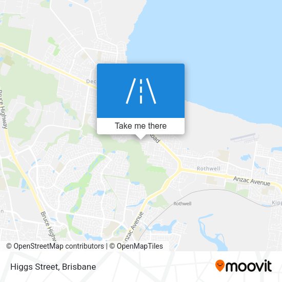 Higgs Street map