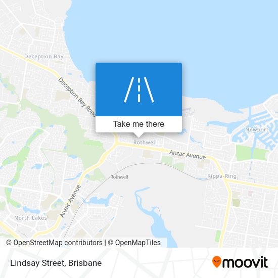 Lindsay Street map