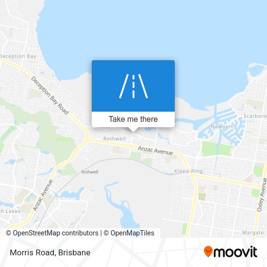 Morris Road map