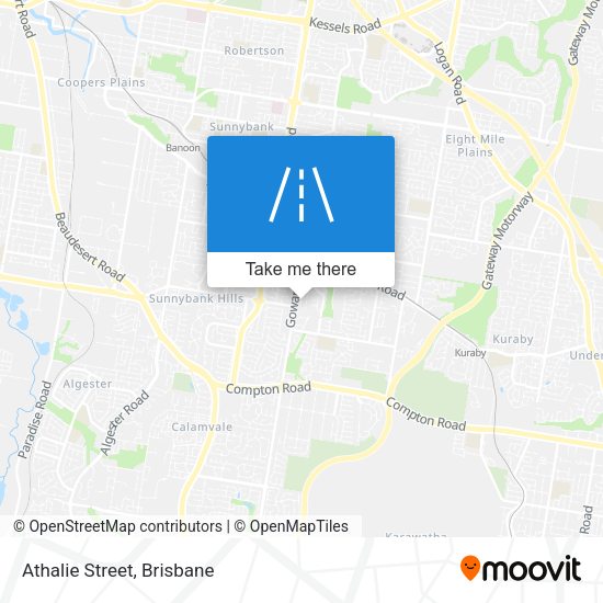 Athalie Street map