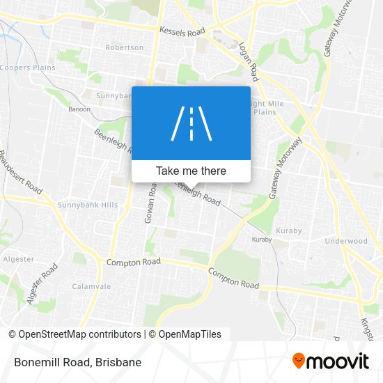 Bonemill Road map
