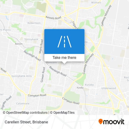 Carellen Street map