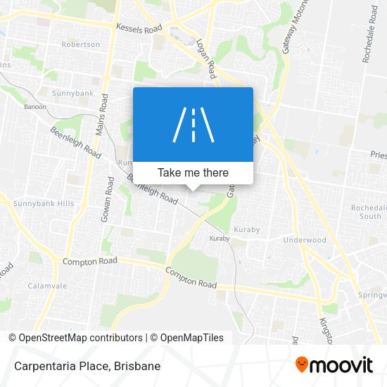 Carpentaria Place map