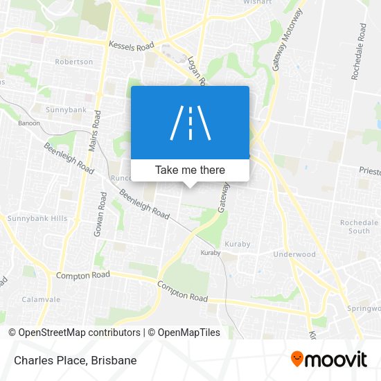 Charles Place map
