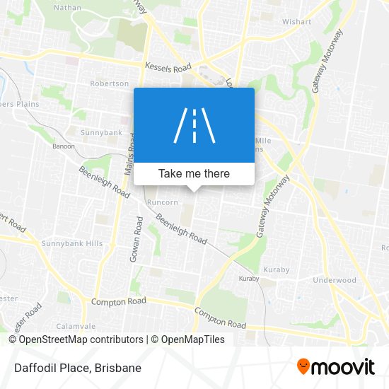 Daffodil Place map