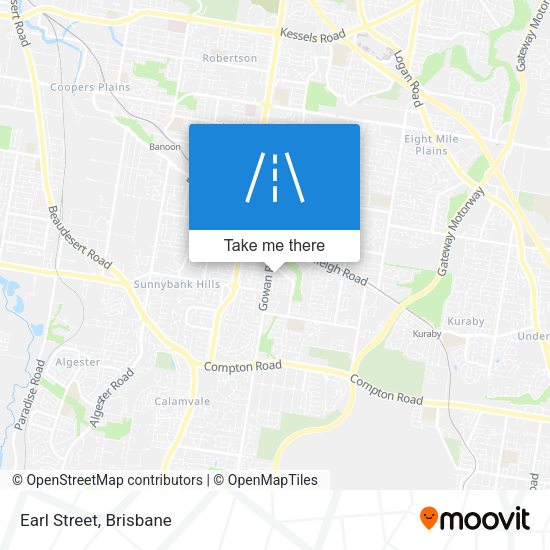 Earl Street map