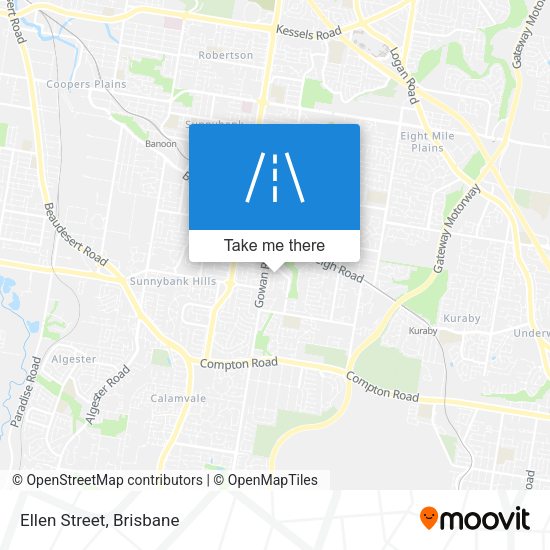 Ellen Street map