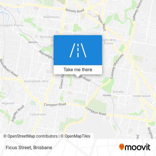 Ficus Street map