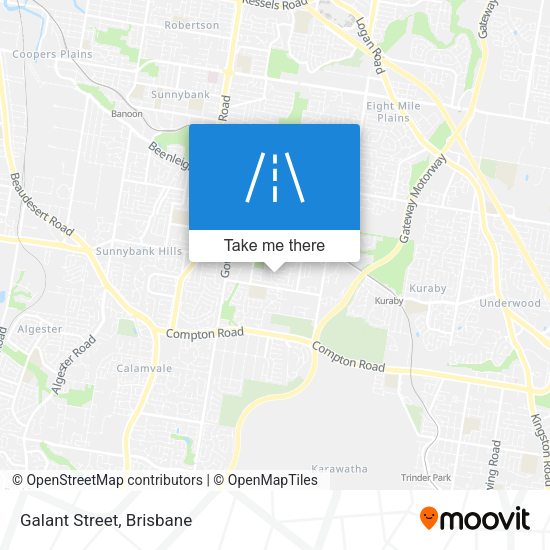 Galant Street map