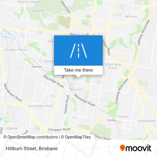 Hillburn Street map