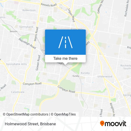 Holmewood Street map