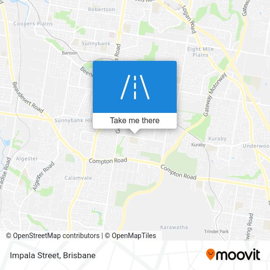 Impala Street map