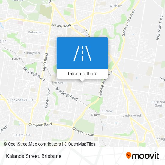 Kalanda Street map
