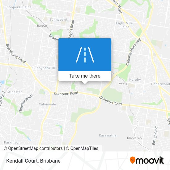 Kendall Court map