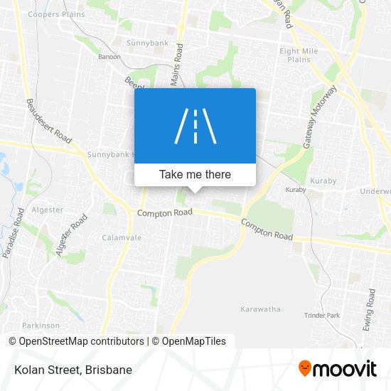 Kolan Street map