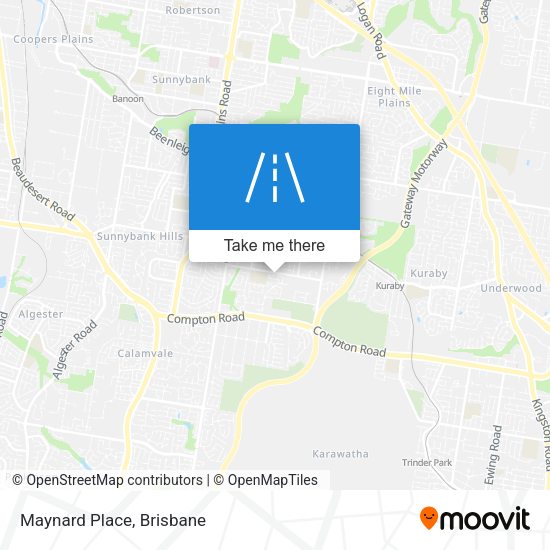 Maynard Place map