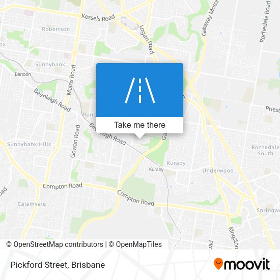 Pickford Street map