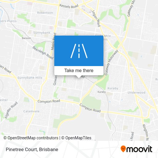 Pinetree Court map