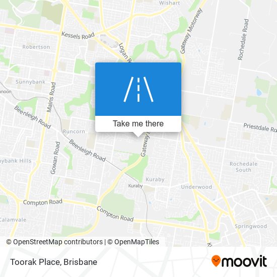 Toorak Place map