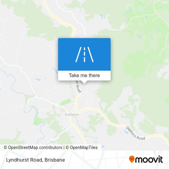 Lyndhurst Road map