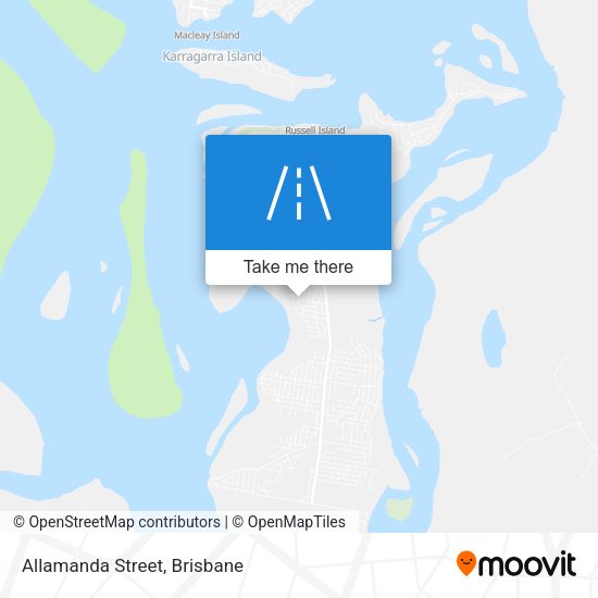 Allamanda Street map