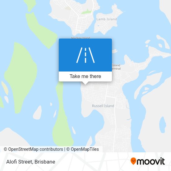 Alofi Street map