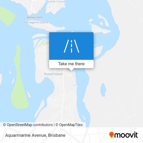 Aquarmarine Avenue map