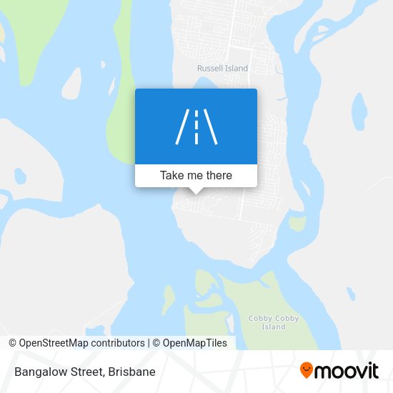 Bangalow Street map